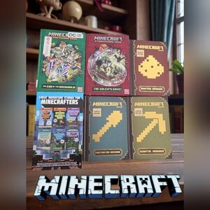 Huge 10 mosty new Minecraft lot of bestseller books gamers heaven! Lot